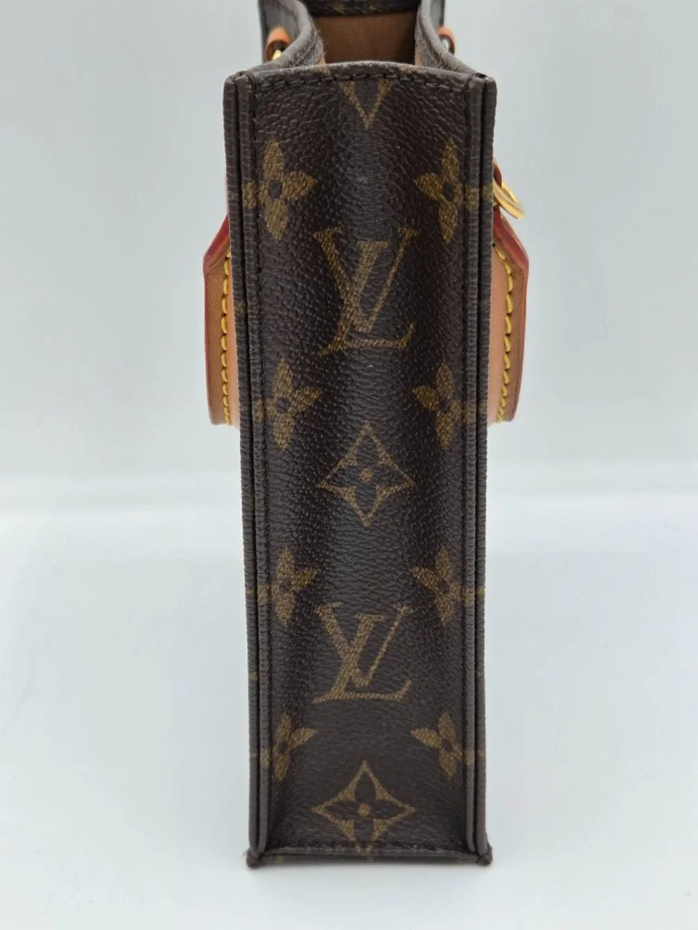 Louis Vuitton Monogram Petit Sac Plat | Crossbody | CA3260 | Authenticated